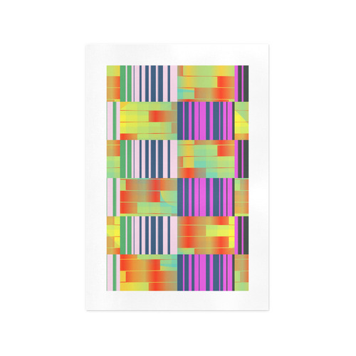 Vertical and horizontal stripes Art Print 13‘’x19‘’