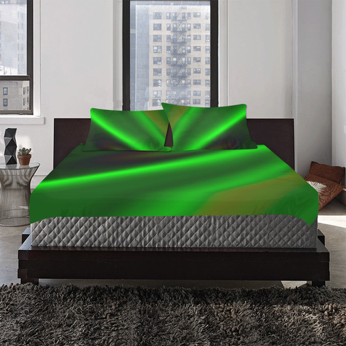Emerald fire 3-Piece Bedding Set