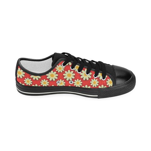 Sunflowers Women's Classic Canvas Shoes (Model 018)