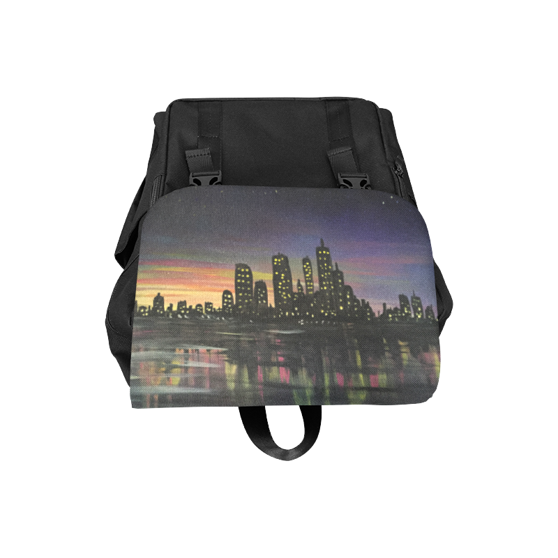 City Lights Casual Shoulders Backpack (Model 1623)