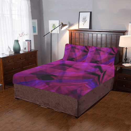 Manic colors 3-Piece Bedding Set