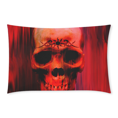 Red tribal skull 3-Piece Bedding Set