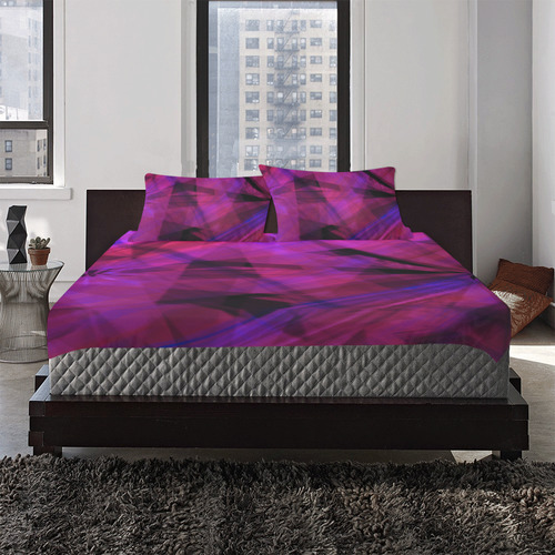 Manic colors 3-Piece Bedding Set