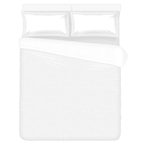 Winter White 3-Piece Bedding Set