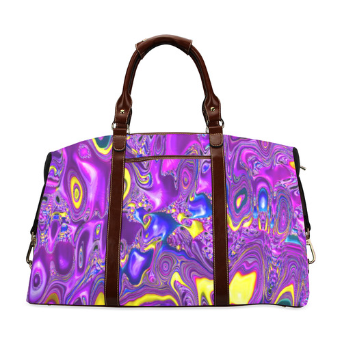 melted fractal 1A by JamColors Classic Travel Bag (Model 1643) Remake