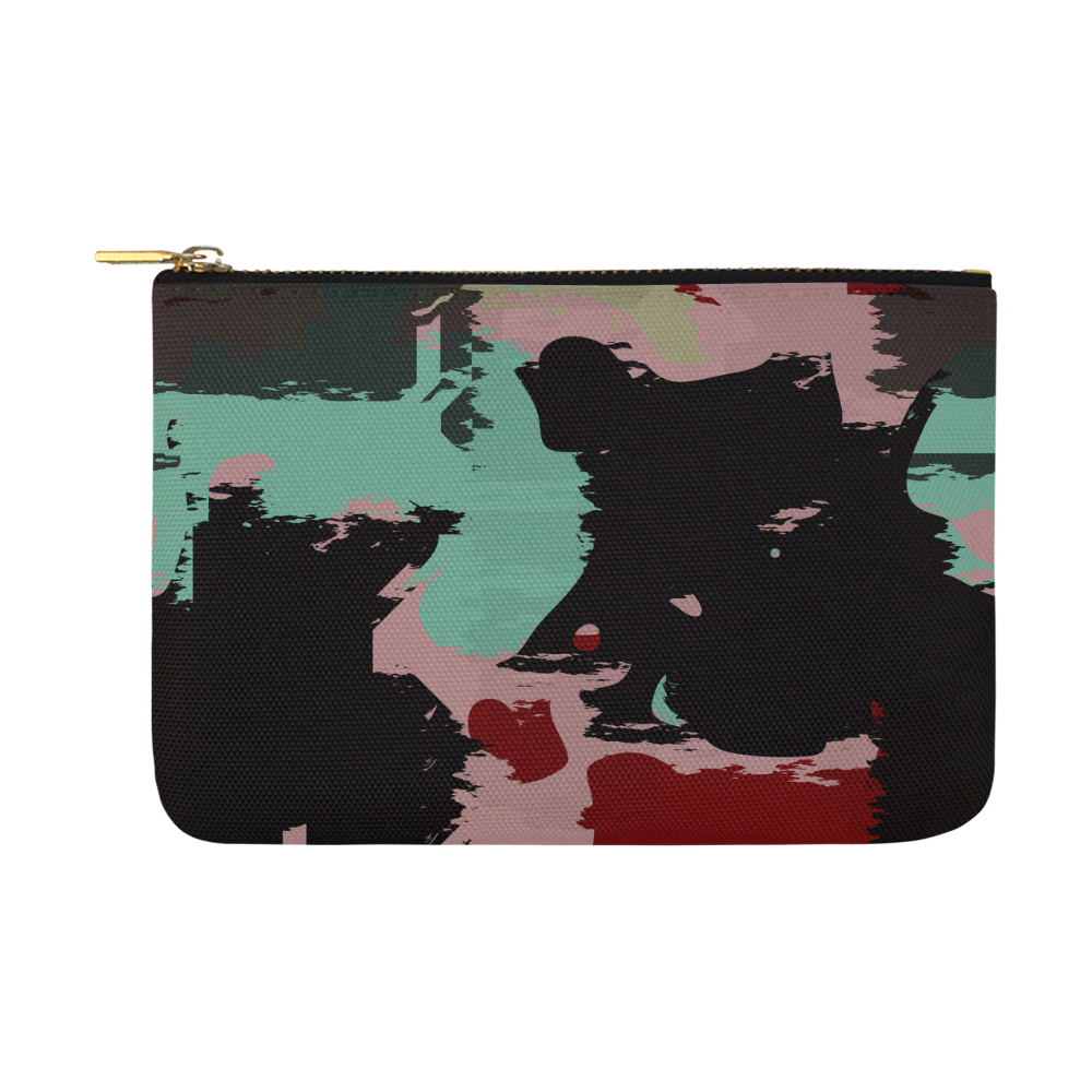 Retro colors texture Carry-All Pouch 12.5''x8.5''