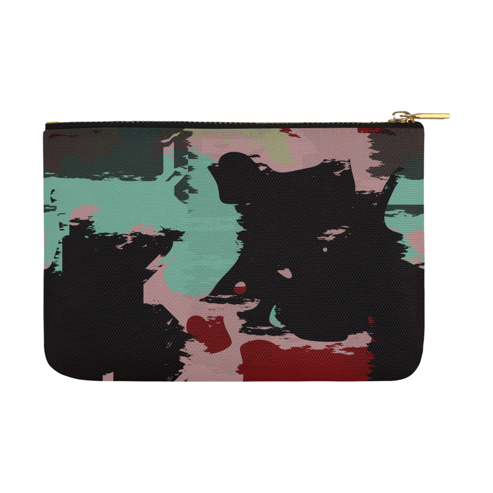 Retro colors texture Carry-All Pouch 12.5''x8.5''