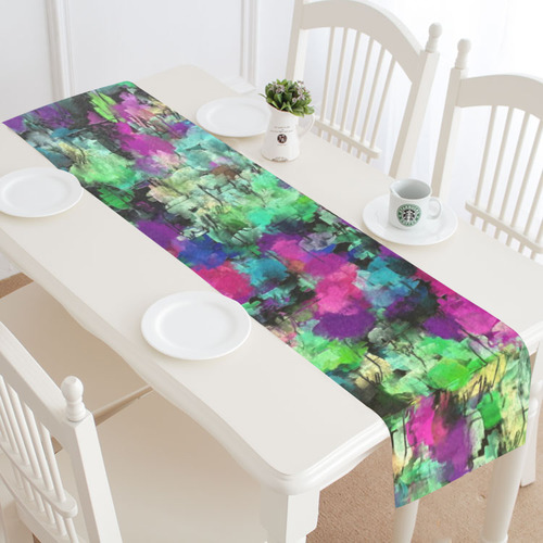 Blended texture Table Runner 16x72 inch