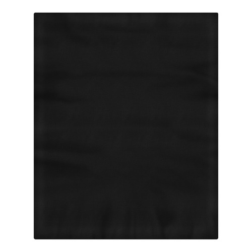 Midnight Black 3-Piece Bedding Set