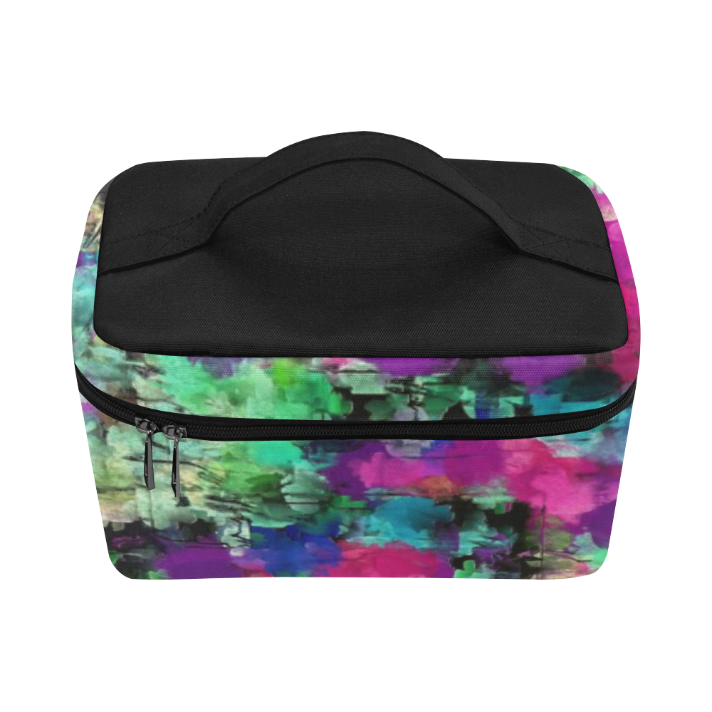 Blended texture Cosmetic Bag/Large (Model 1658)