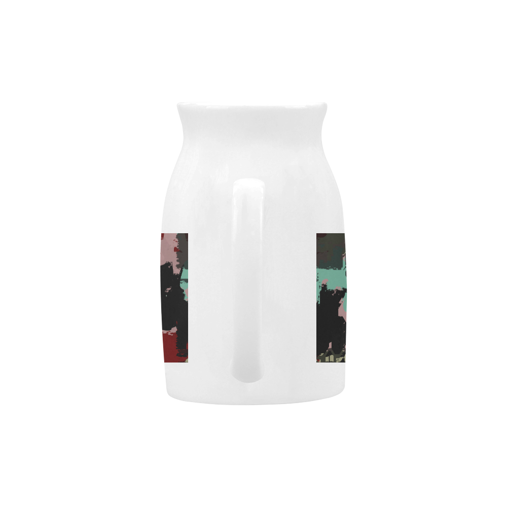 Retro colors texture Milk Cup (Large) 450ml