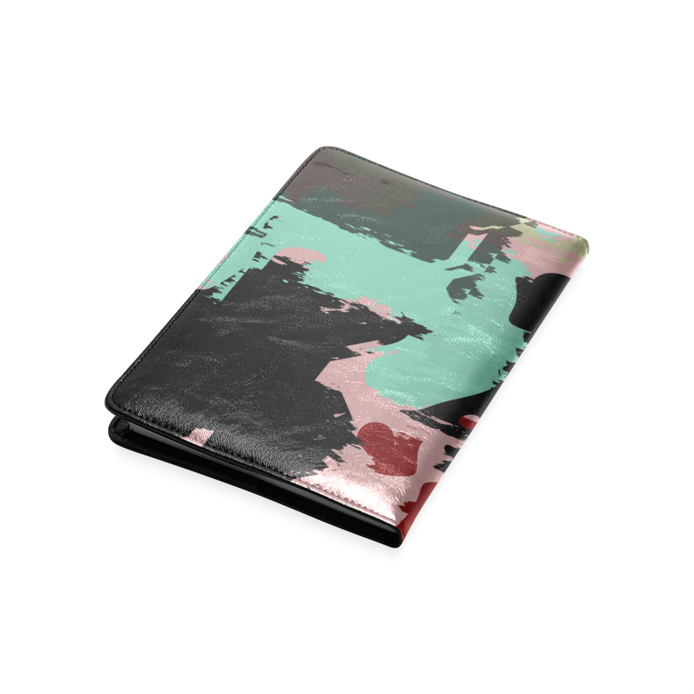 Retro colors texture Custom NoteBook A5