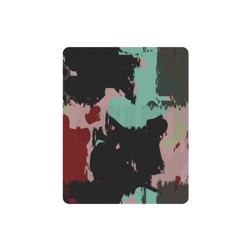 Retro colors texture Rectangle Mousepad