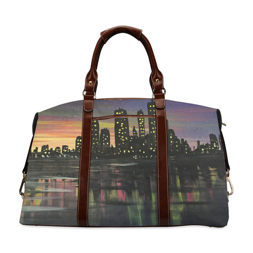 City Lights Classic Travel Bag (Model 1643) Remake