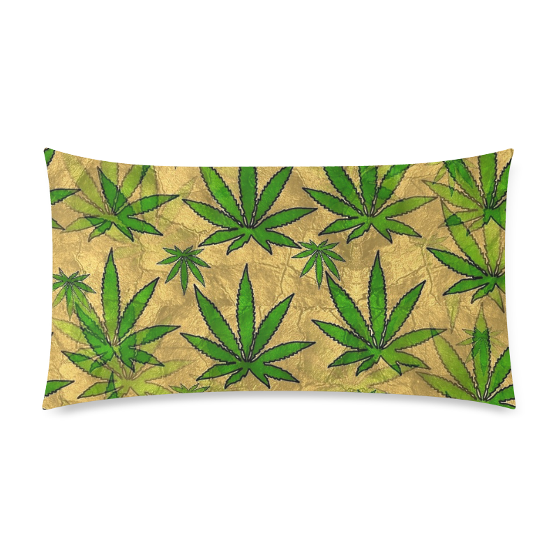 Weeds by Popart Lover Custom Rectangle Pillow Case 20"x36" (one side)