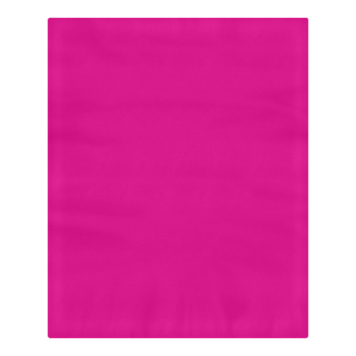 Feisty Fuchsia Pink 3-Piece Bedding Set