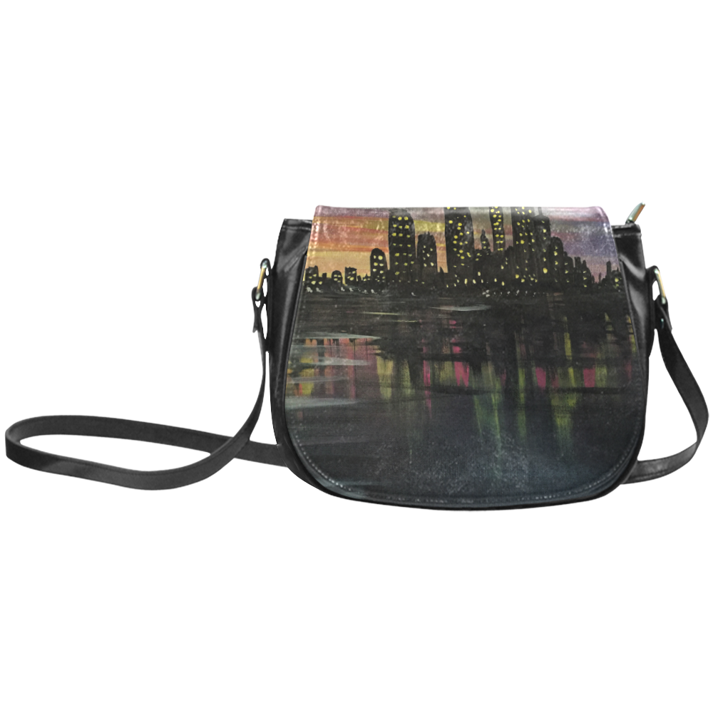 City Lights Classic Saddle Bag/Small (Model 1648)