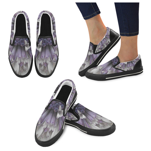 Brett Women's Slip-on Canvas Shoes/Large Size (Model 019)