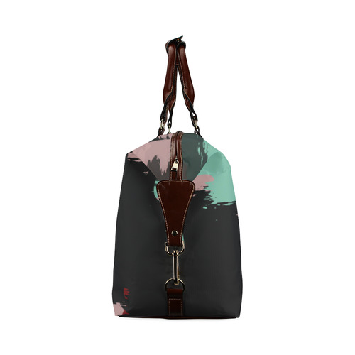 Retro colors texture Classic Travel Bag (Model 1643) Remake