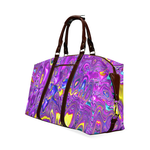 melted fractal 1A by JamColors Classic Travel Bag (Model 1643) Remake