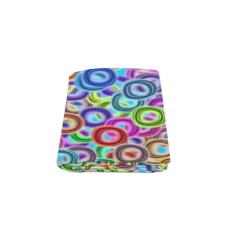 Colorful ovals Blanket 50"x60"