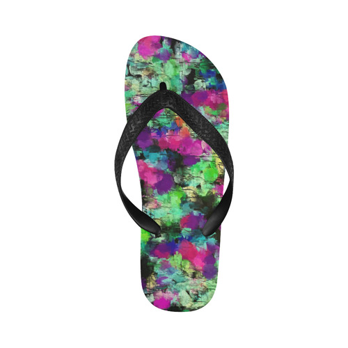 Blended texture Flip Flops for Men/Women (Model 040)