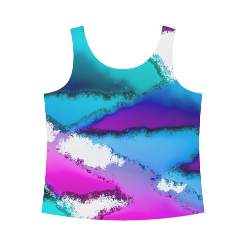 abstract fantasy 29B by FeelGood All Over Print Tank Top for Women (Model T43)