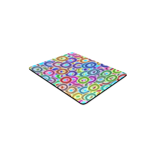 Colorful ovals Rectangle Mousepad