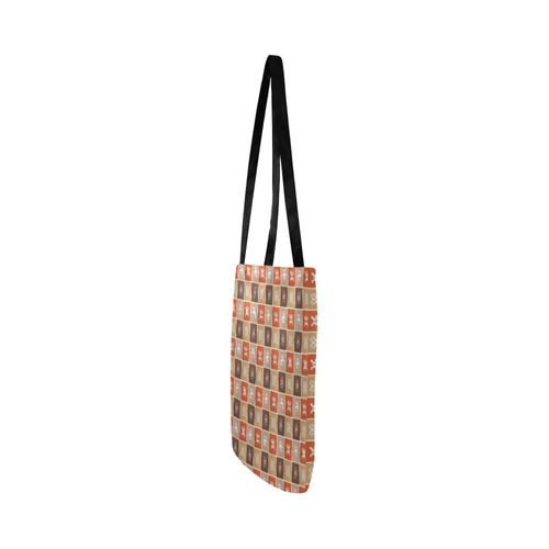 ethnic african pattern.Adinkra simbols. Reusable Shopping Bag Model 1660 (Two sides)