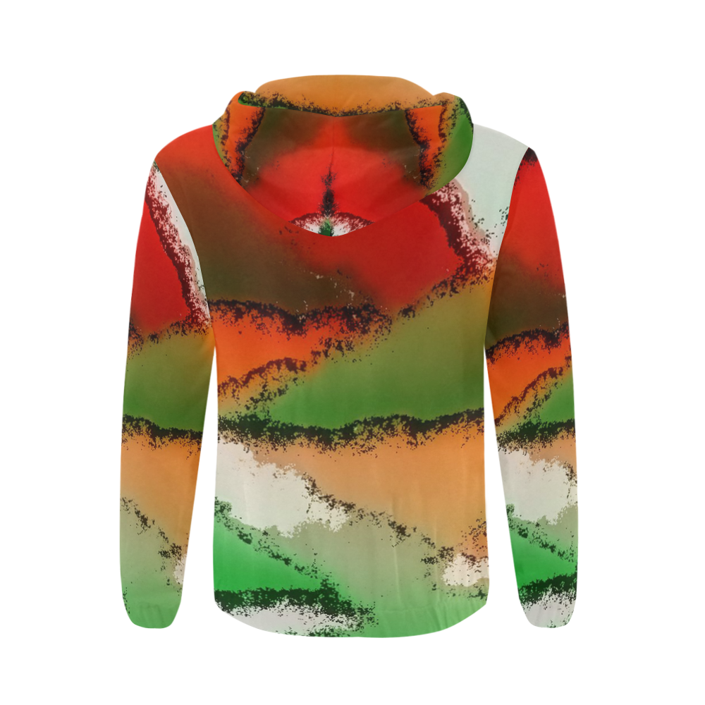 abstract fantasy 29A by FeelGood All Over Print Full Zip Hoodie for Men (Model H14)