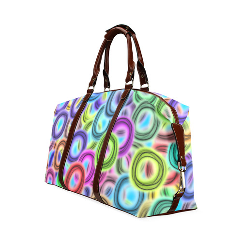 Colorful ovals Classic Travel Bag (Model 1643) Remake