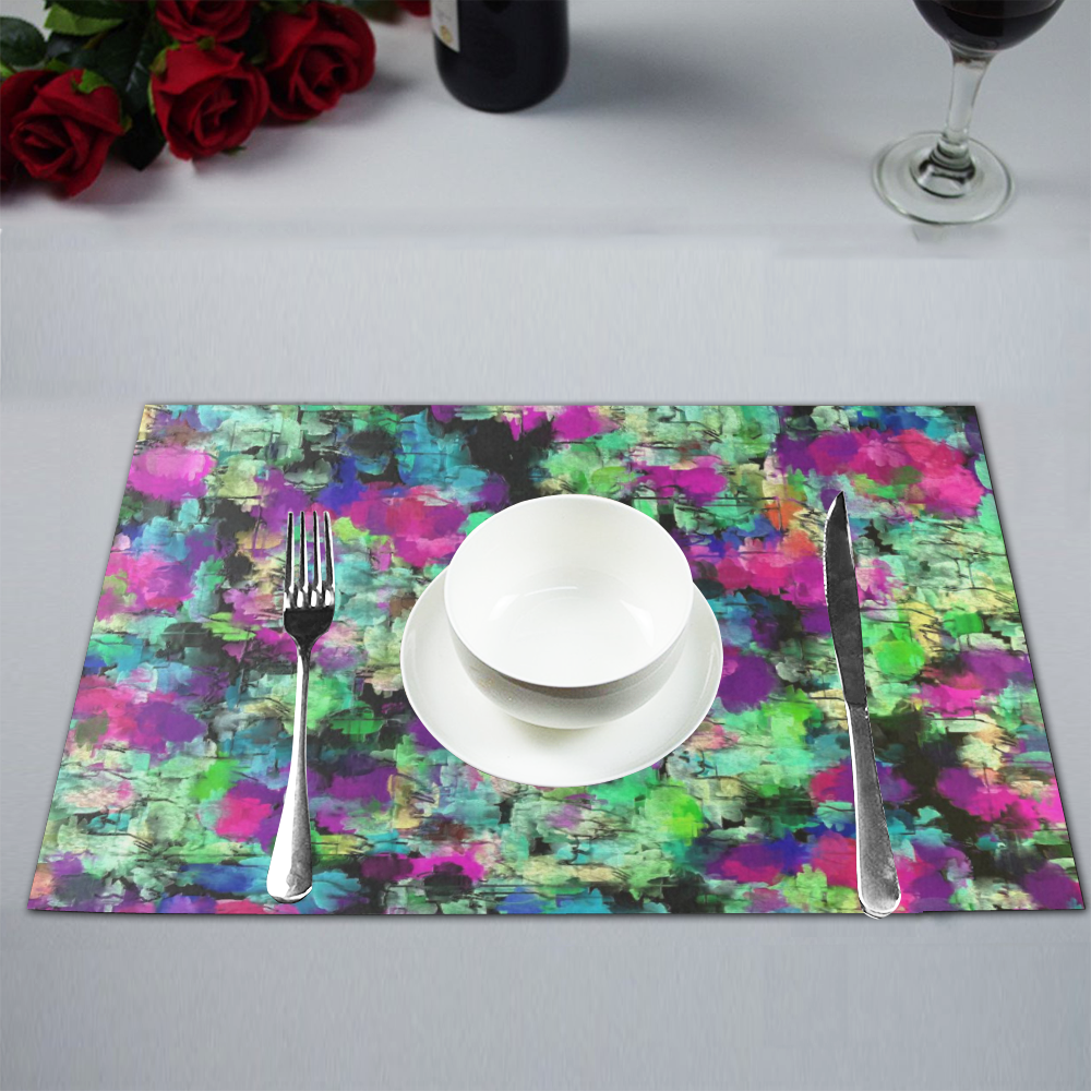 Blended texture Placemat 12’’ x 18’’ (Four Pieces)