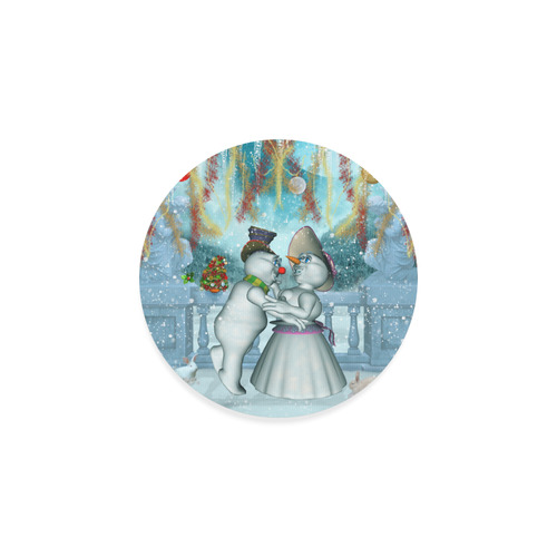 Dancing for christmas Round Coaster
