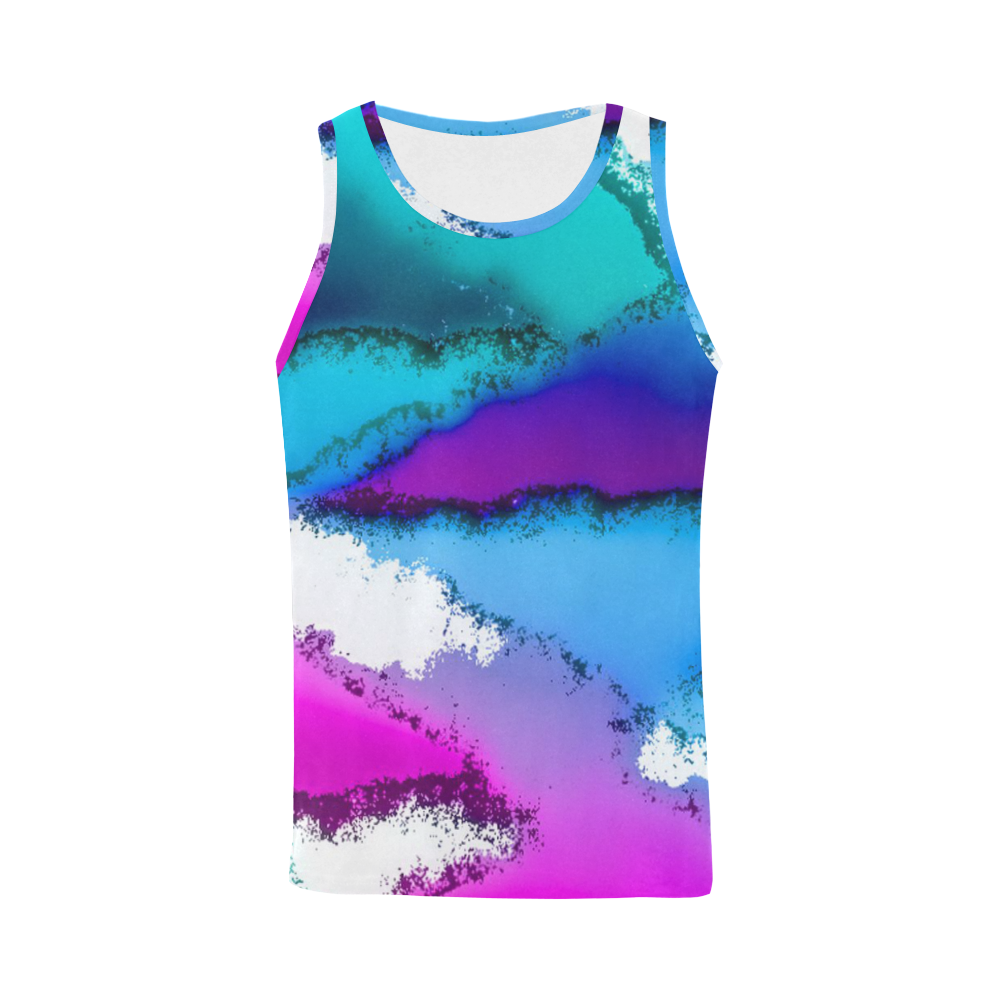 abstract fantasy 29B by FeelGood All Over Print Tank Top for Men (Model T43)