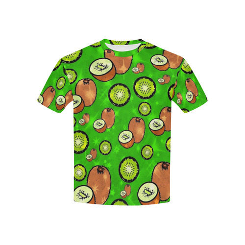 Kiwi Popart by Nico Bielow Kids' All Over Print T-shirt (USA Size) (Model T40)
