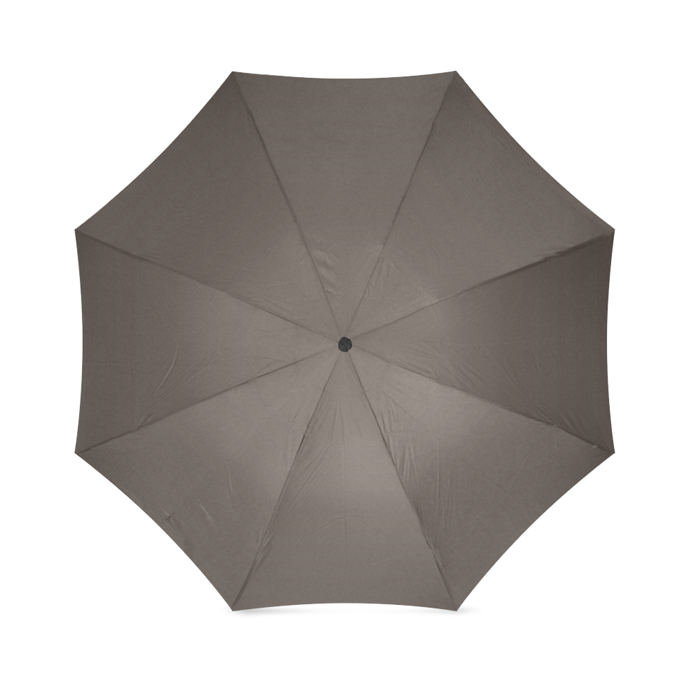 Camo Color Solid Brown Foldable Umbrella (Model U01)
