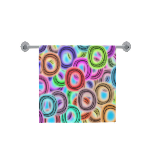 Colorful ovals Bath Towel 30"x56"