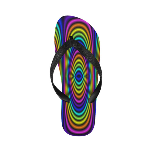 O rainbow Flip Flops for Men/Women (Model 040)
