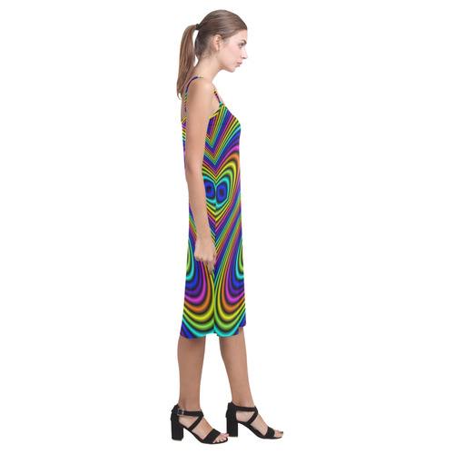O rainbow Alcestis Slip Dress (Model D05)