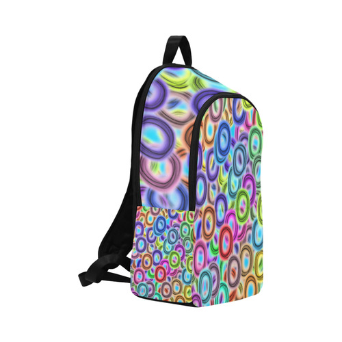 Colorful ovals Fabric Backpack for Adult (Model 1659)