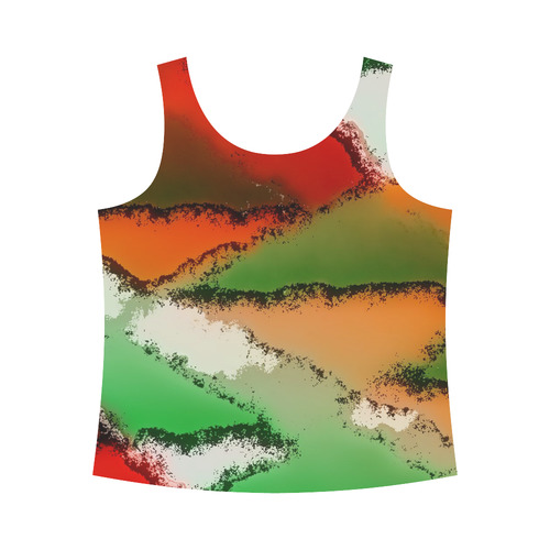 abstract fantasy 29A by FeelGood All Over Print Tank Top for Women (Model T43)