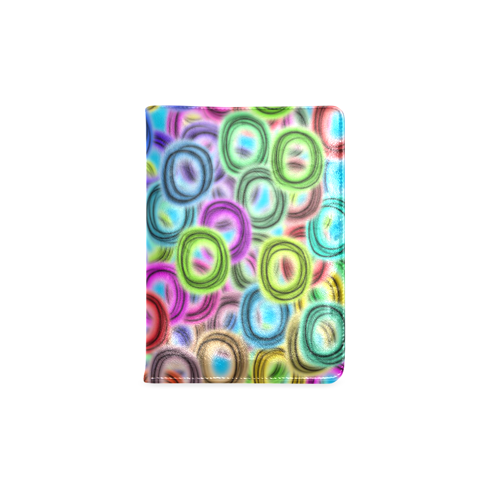 Colorful ovals Custom NoteBook A5