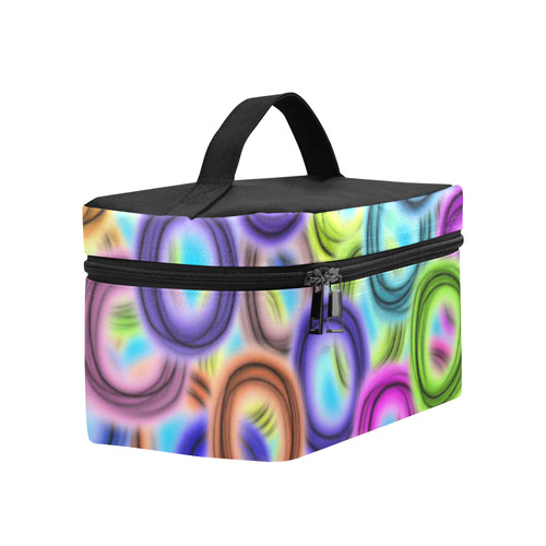 Colorful ovals Cosmetic Bag/Large (Model 1658)