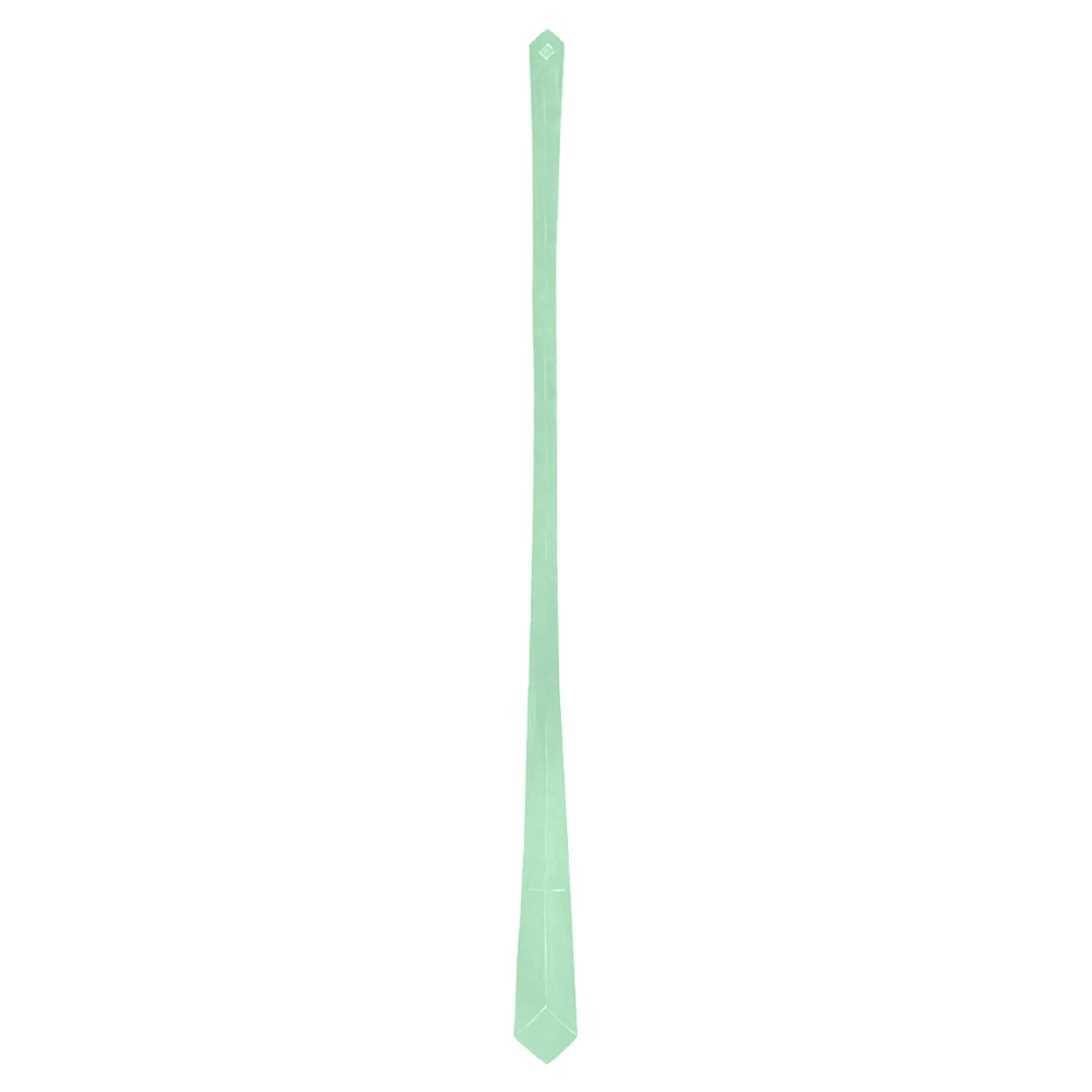 Designer Color Solid Magic Mint Green Classic Necktie (Two Sides)