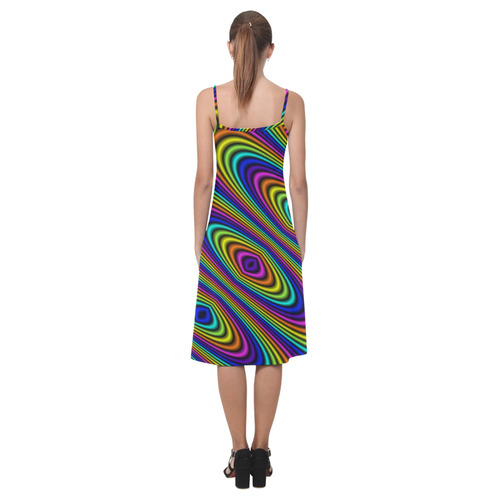 O rainbow Alcestis Slip Dress (Model D05)