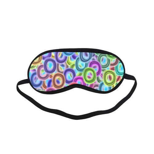 Colorful ovals Sleeping Mask