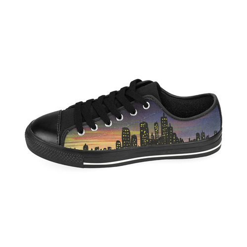 City Lights Men's Classic Canvas Shoes/Large Size (Model 018)