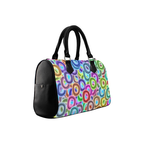 Colorful ovals Boston Handbag (Model 1621)