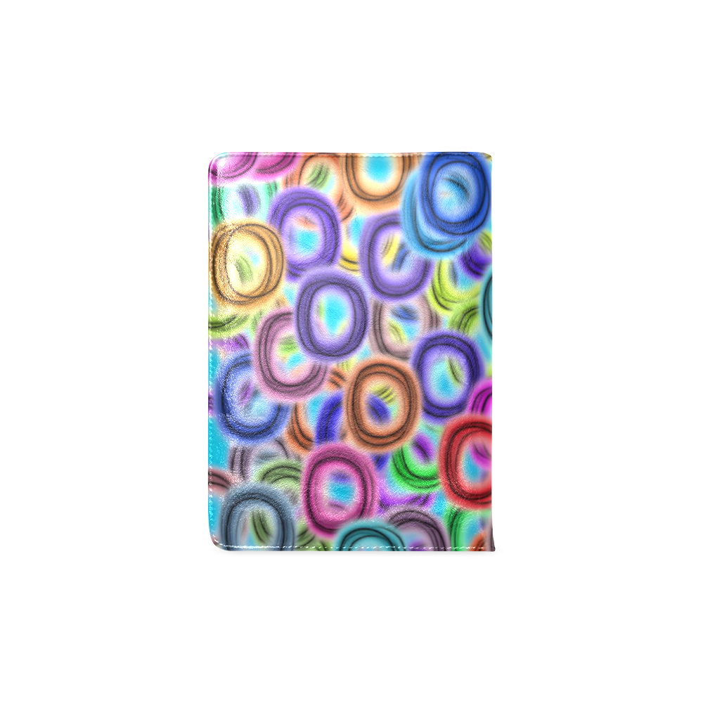 Colorful ovals Custom NoteBook A5