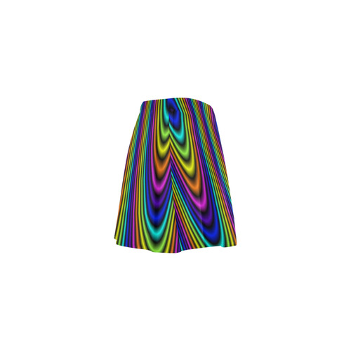 O rainbow Mini Skating Skirt (Model D36)